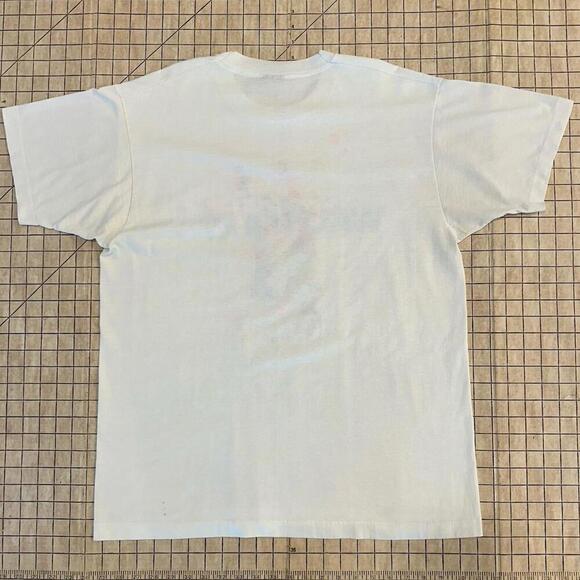 Vintage Fruit‎ Of The Loom Best T-Shirt XL Paint Walmart SUPERCENTER Paper Thin - Picture 5 of 10